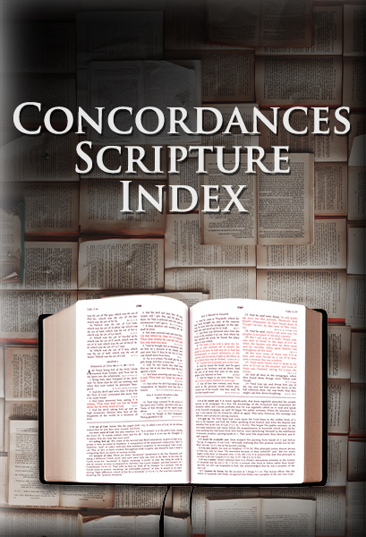 Concordances Scripture Index