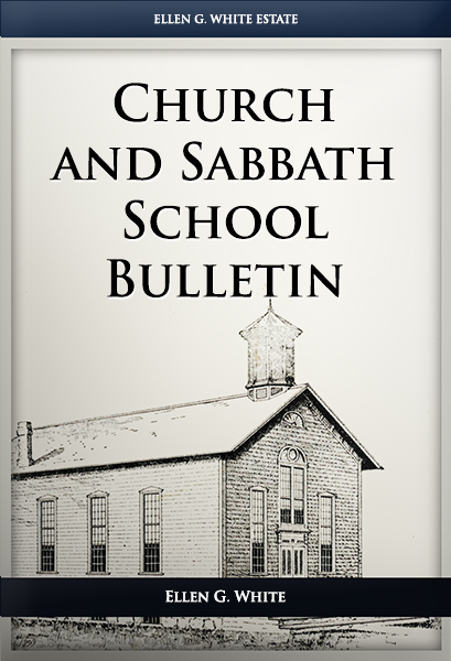 Church and Sabbath School Bulletin