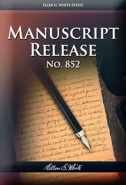 Manuscript Release No. 852
